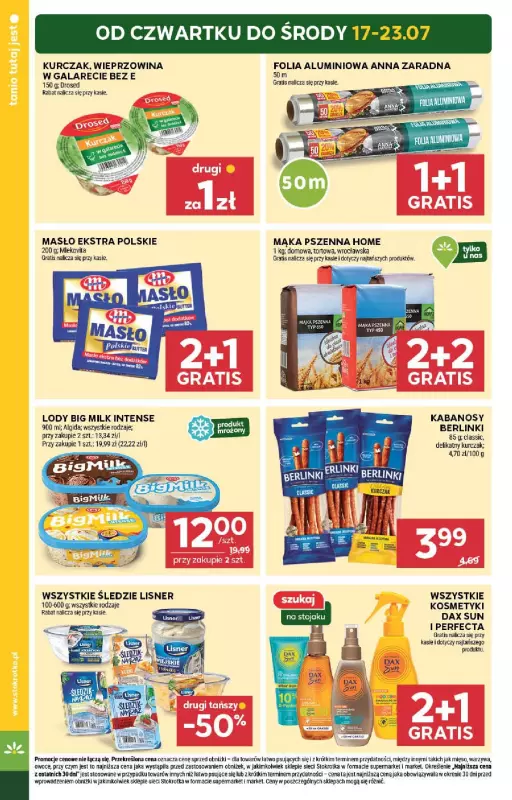 Stokrotka - gazetka promocyjna Gazetka Market od czwartku 17.07 do środy 23.07 - strona 2
