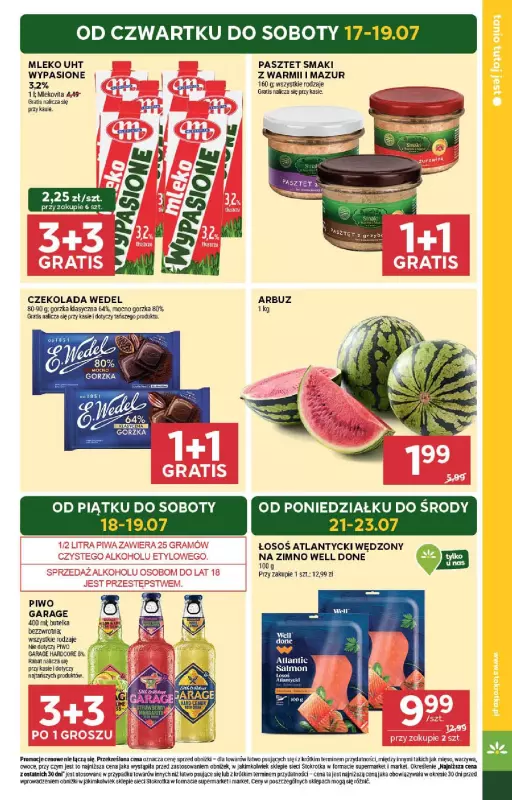 Stokrotka - gazetka promocyjna Gazetka Market od czwartku 17.07 do środy 23.07 - strona 3