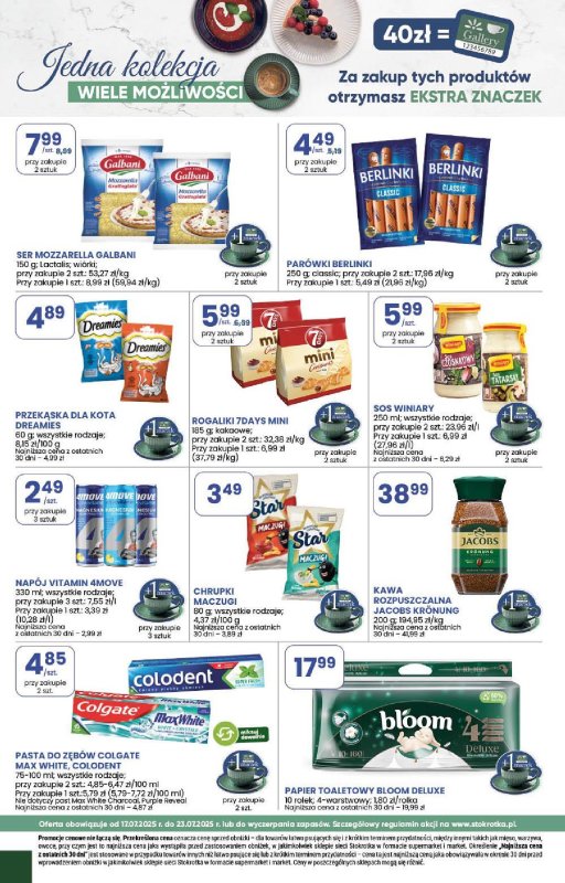 Stokrotka - gazetka promocyjna Gazetka Market od czwartku 17.07 do środy 23.07 - strona 20