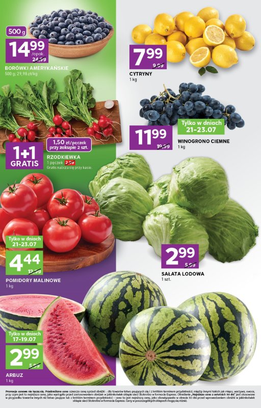 Stokrotka - gazetka promocyjna Gazetka Express od czwartku 17.07 do środy 23.07 - strona 2