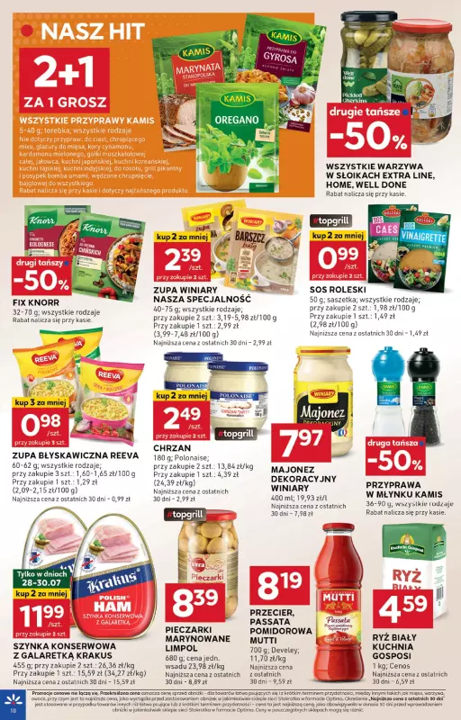 Stokrotka - gazetka promocyjna Gazetka Optima od czwartku 24.07 do środy 30.07 - strona 10