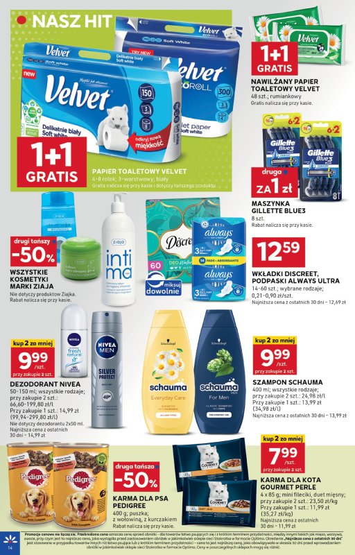 Stokrotka - gazetka promocyjna Gazetka Optima od czwartku 24.07 do środy 30.07 - strona 14