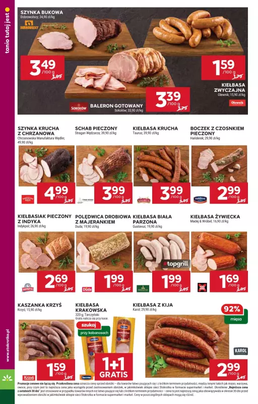 Stokrotka - gazetka promocyjna Gazetka Supermarket od czwartku 24.07 do środy 30.07 - strona 10