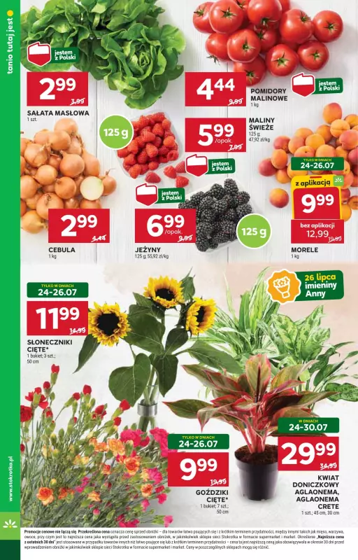 Stokrotka - gazetka promocyjna Gazetka Supermarket od czwartku 24.07 do środy 30.07 - strona 6