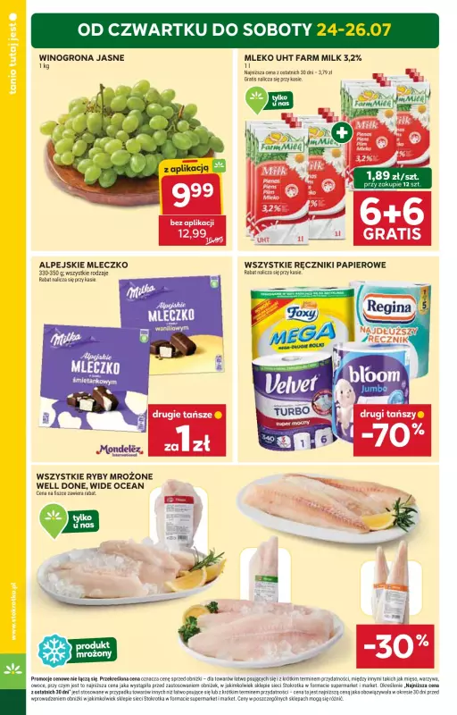 Stokrotka - gazetka promocyjna Gazetka Supermarket od czwartku 24.07 do środy 30.07 - strona 2