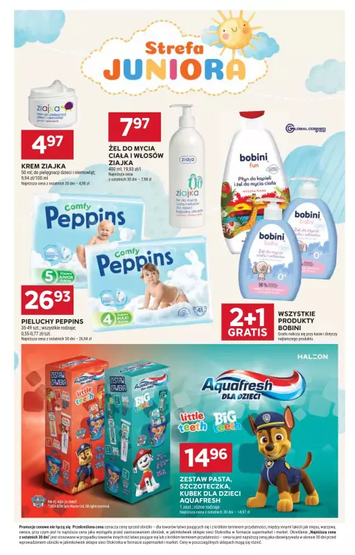 Stokrotka - gazetka promocyjna Gazetka Supermarket od czwartku 24.07 do środy 30.07 - strona 43