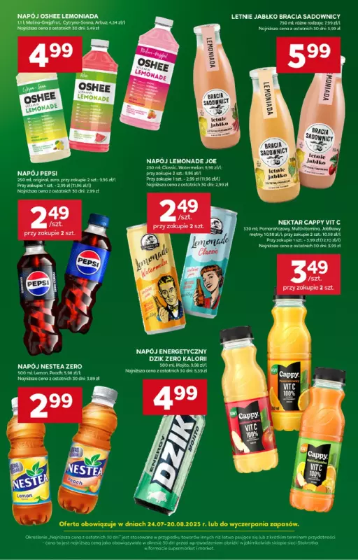 Stokrotka - gazetka promocyjna Gazetka Supermarket od czwartku 24.07 do środy 30.07 - strona 40