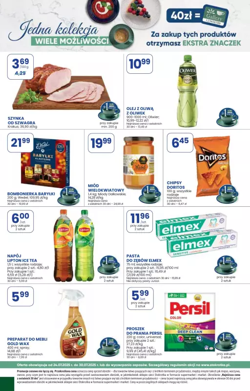 Stokrotka - gazetka promocyjna Gazetka Market od czwartku 24.07 do środy 30.07 - strona 22