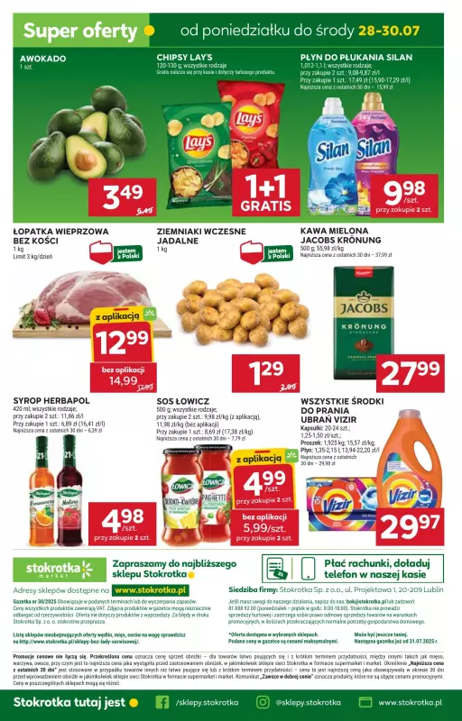 Stokrotka - gazetka promocyjna Gazetka Market od czwartku 24.07 do środy 30.07 - strona 24