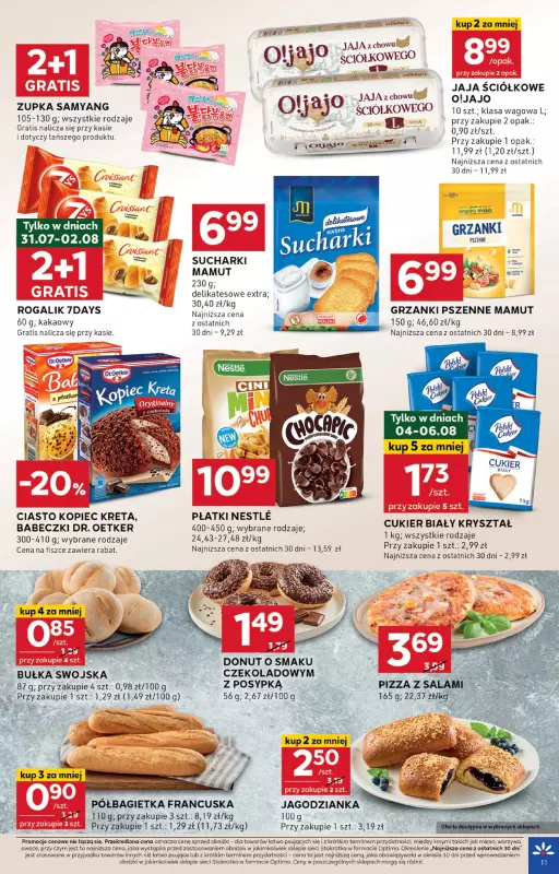 Stokrotka - gazetka promocyjna Gazetka Optima od czwartku 31.07 do środy 06.08 - strona 11