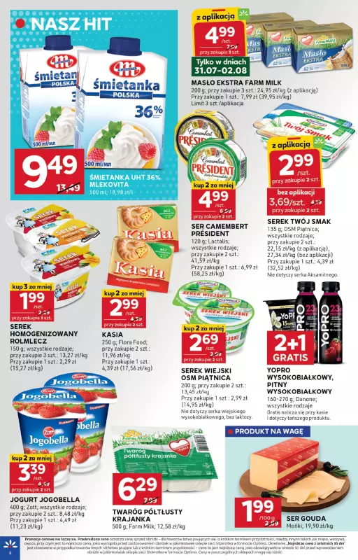 Stokrotka - gazetka promocyjna Gazetka Optima od czwartku 31.07 do środy 06.08 - strona 6