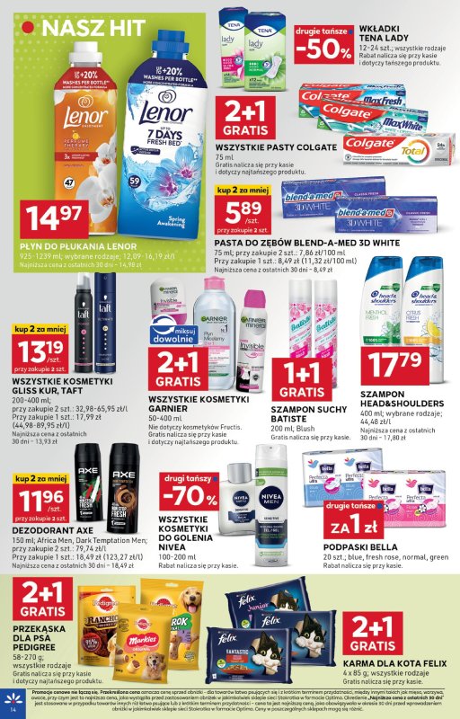 Stokrotka - gazetka promocyjna Gazetka Optima od czwartku 31.07 do środy 06.08 - strona 14