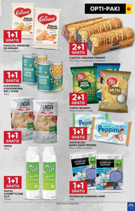 Stokrotka - gazetka promocyjna Gazetka Optima od czwartku 31.07 do środy 06.08 - strona 5