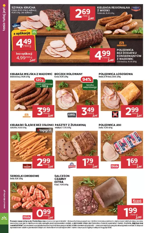 Stokrotka - gazetka promocyjna Gazetka Supermarket od czwartku 31.07 do środy 06.08 - strona 10