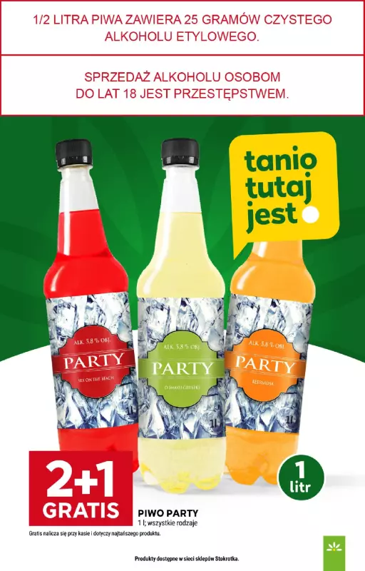 Stokrotka - gazetka promocyjna Gazetka Supermarket od czwartku 31.07 do środy 06.08 - strona 24