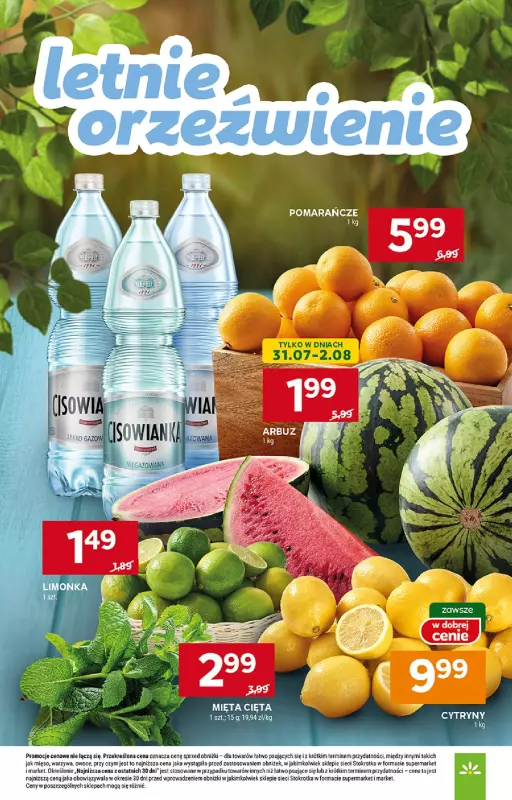 Stokrotka - gazetka promocyjna Gazetka Supermarket od czwartku 31.07 do środy 06.08 - strona 16