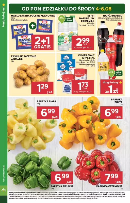 Stokrotka - gazetka promocyjna Gazetka Market od czwartku 31.07 do środy 06.08 - strona 4