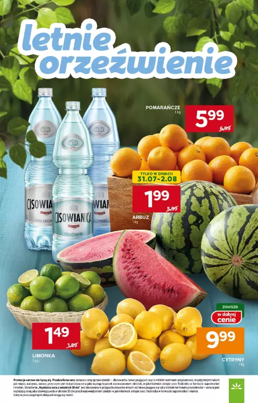Stokrotka - gazetka promocyjna Gazetka Market od czwartku 31.07 do środy 06.08 - strona 9
