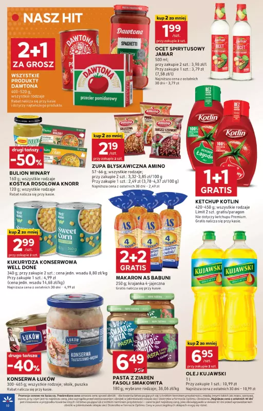 Stokrotka - gazetka promocyjna Gazetka Optima od czwartku 07.08 do wtorku 12.08 - strona 10