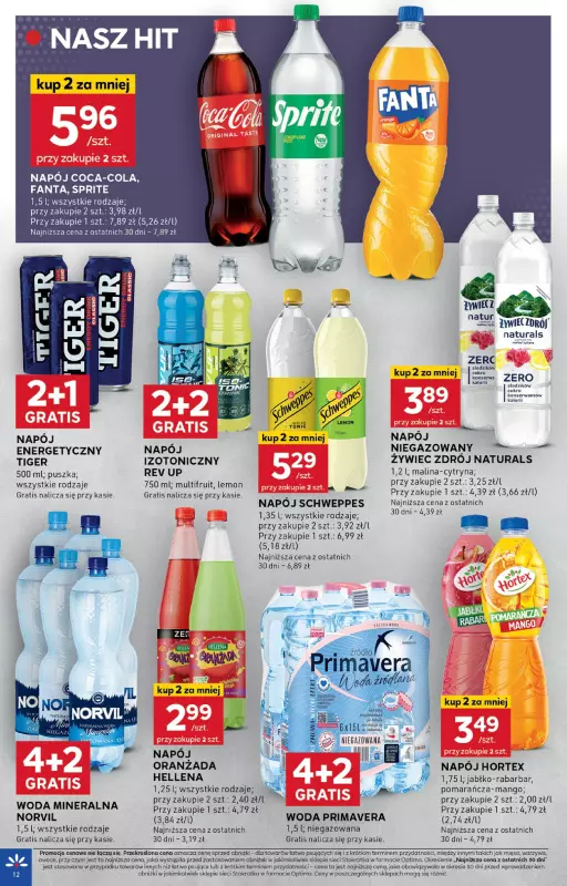 Stokrotka - gazetka promocyjna Gazetka Optima od czwartku 07.08 do wtorku 12.08 - strona 12