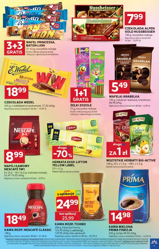 Stokrotka - gazetka promocyjna Gazetka Optima od czwartku 07.08 do wtorku 12.08 - strona 9