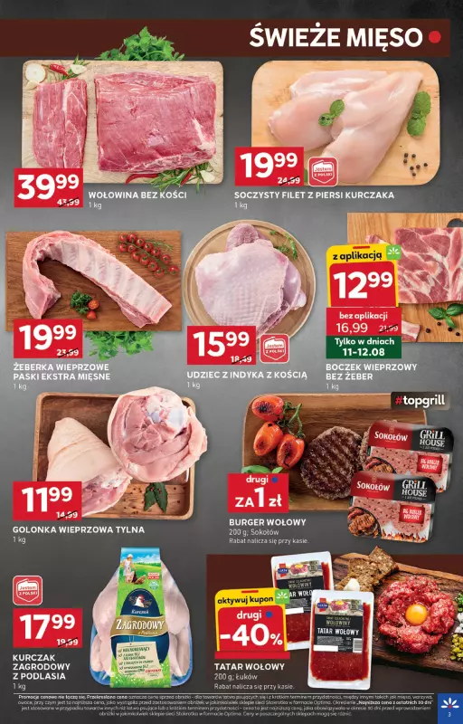 Stokrotka - gazetka promocyjna Gazetka Optima od czwartku 07.08 do wtorku 12.08 - strona 3