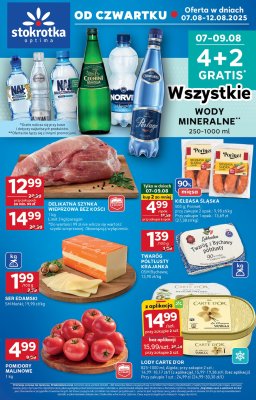 Stokrotka - gazetka promocyjna Gazetka Optima od czwartku 07.08 do wtorku 12.08