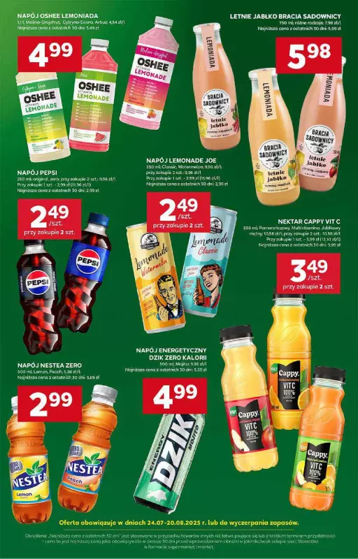 Stokrotka - gazetka promocyjna Gazetka Supermarket od czwartku 07.08 do wtorku 12.08 - strona 44