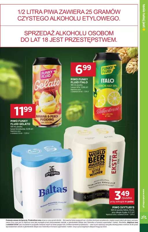 Stokrotka - gazetka promocyjna Gazetka Supermarket od czwartku 07.08 do wtorku 12.08 - strona 31