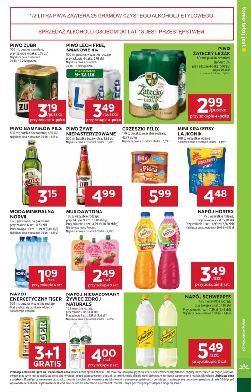 Stokrotka - gazetka promocyjna Gazetka Market od czwartku 07.08 do wtorku 12.08 - strona 17