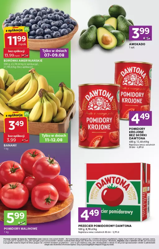 Stokrotka - gazetka promocyjna Gazetka Express od czwartku 07.08 do wtorku 12.08 - strona 2