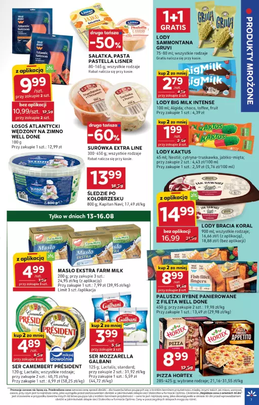 Stokrotka - gazetka promocyjna Gazetka Optima od środy 13.08 do środy 20.08 - strona 7