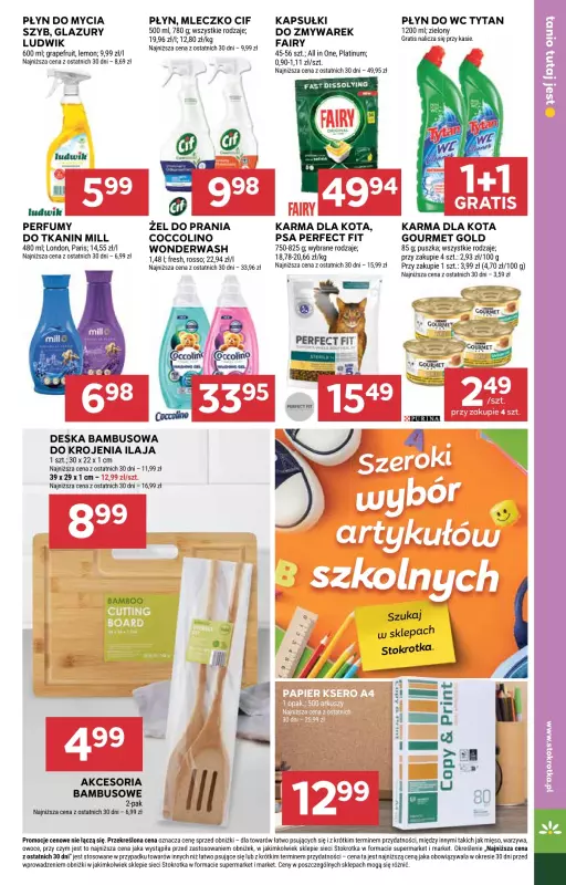 Stokrotka - gazetka promocyjna Gazetka Supermarket od środy 13.08 do środy 20.08 - strona 31