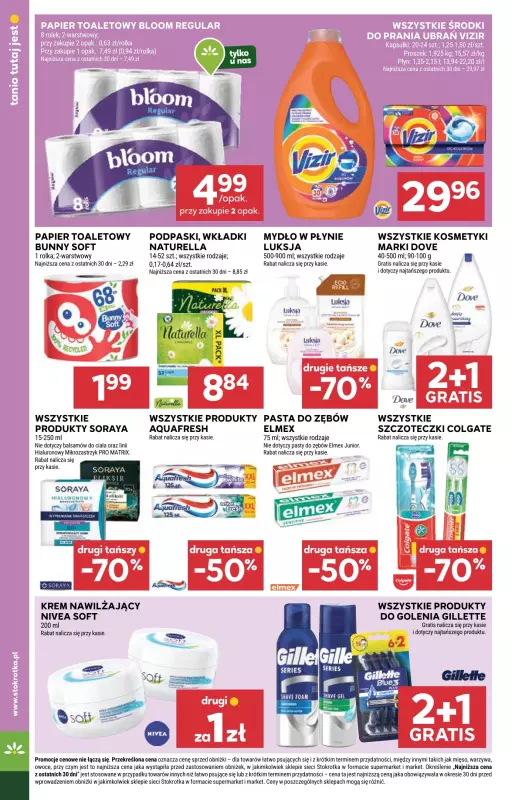 Stokrotka - gazetka promocyjna Gazetka Supermarket od środy 13.08 do środy 20.08 - strona 30