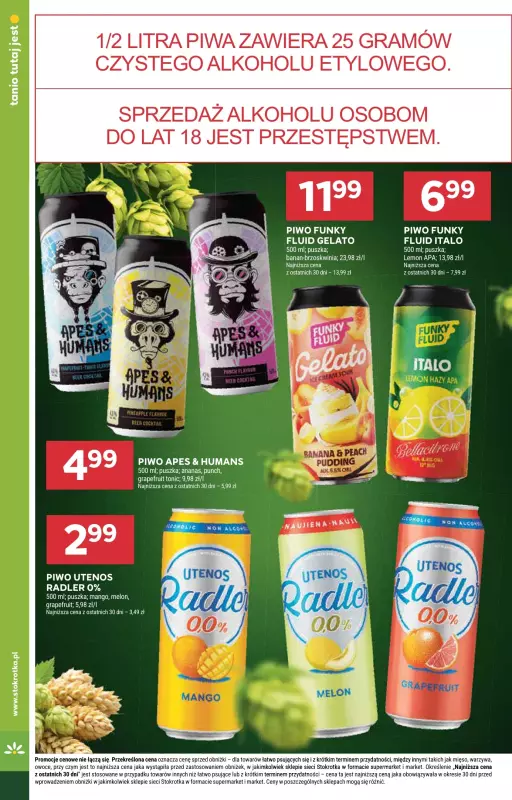 Stokrotka - gazetka promocyjna Gazetka Supermarket od środy 13.08 do środy 20.08 - strona 26