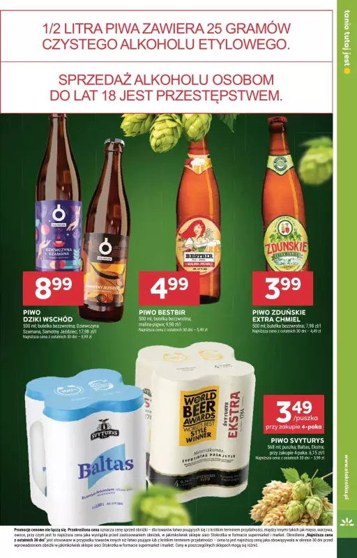 Stokrotka - gazetka promocyjna Gazetka Supermarket od środy 13.08 do środy 20.08 - strona 25