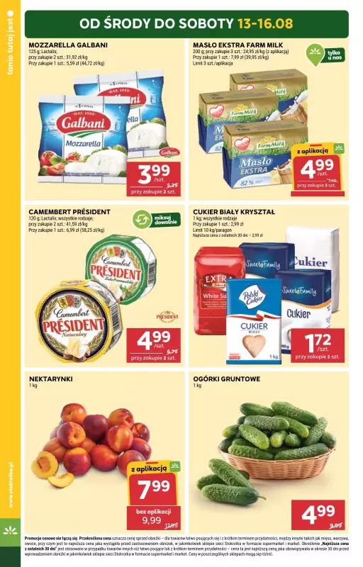Stokrotka - gazetka promocyjna Gazetka Supermarket od środy 13.08 do środy 20.08 - strona 4