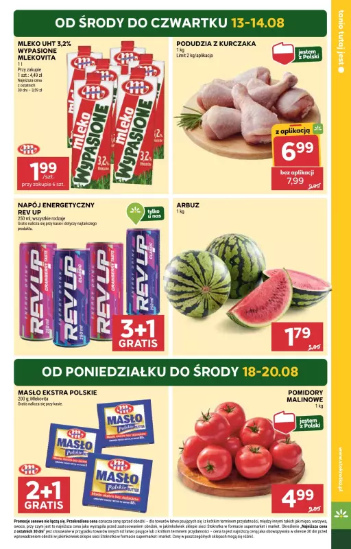 Stokrotka - gazetka promocyjna Gazetka Supermarket od środy 13.08 do środy 20.08 - strona 5