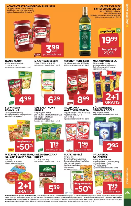Stokrotka - gazetka promocyjna Gazetka Supermarket od środy 13.08 do środy 20.08 - strona 21