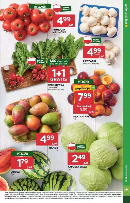 Stokrotka - gazetka promocyjna Gazetka Supermarket od środy 13.08 do środy 20.08 - strona 9