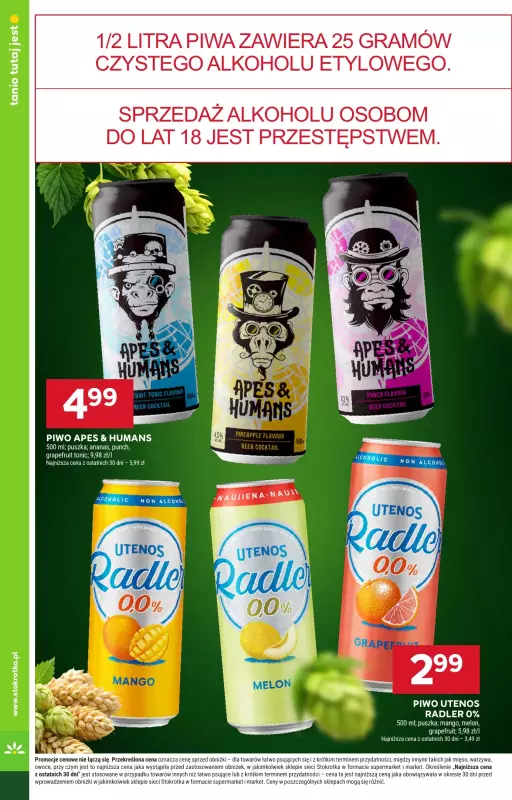 Stokrotka - gazetka promocyjna Gazetka Market od środy 13.08 do środy 20.08 - strona 22