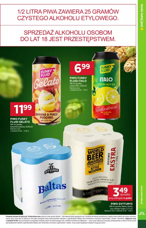 Stokrotka - gazetka promocyjna Gazetka Market od środy 13.08 do środy 20.08 - strona 23