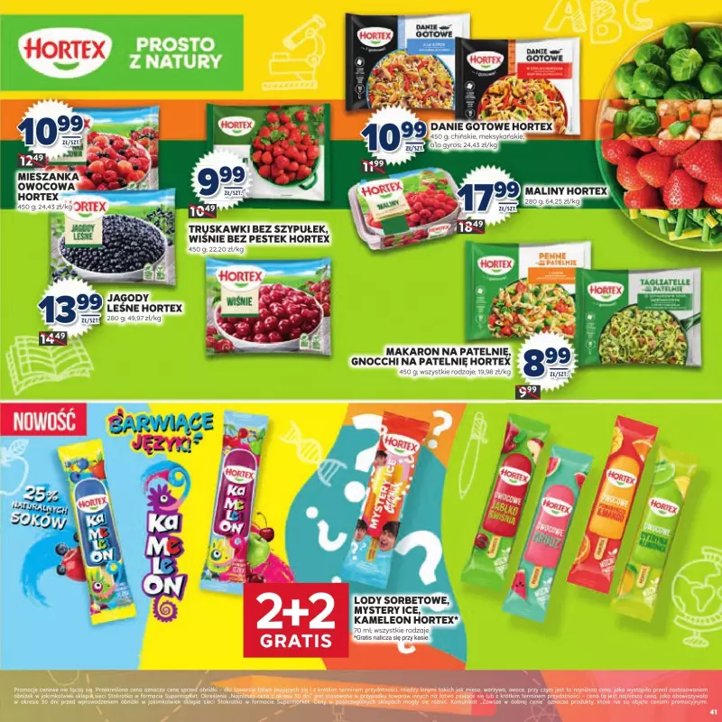 Stokrotka - gazetka promocyjna Katalog Witaj Szkoło!  do poniedziałku 01.09 - strona 41