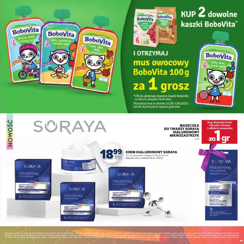 Stokrotka - gazetka promocyjna Katalog Witaj Szkoło!  do poniedziałku 01.09 - strona 49