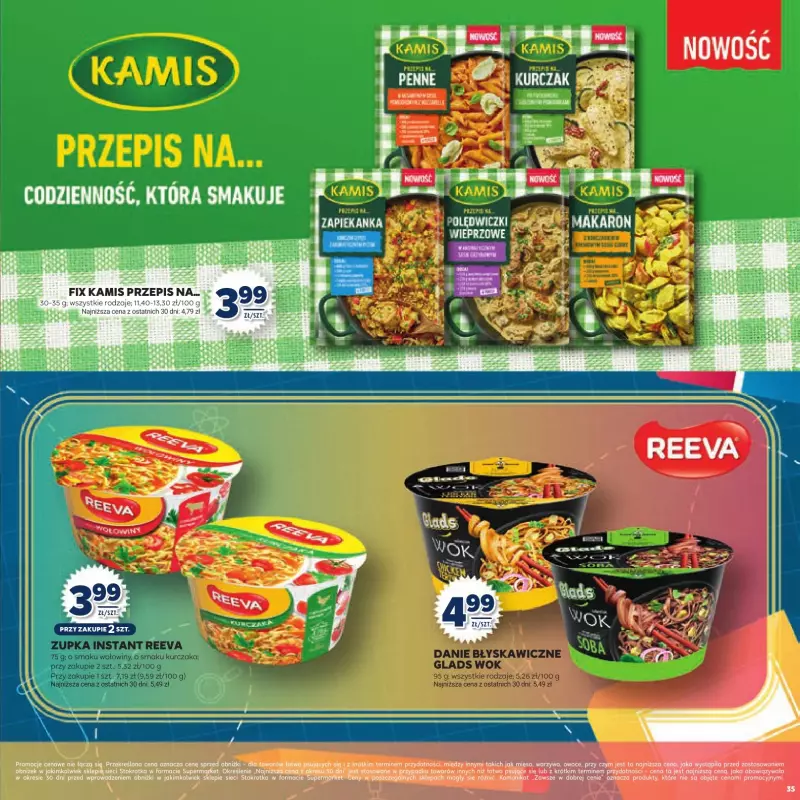 Stokrotka - gazetka promocyjna Katalog Witaj Szkoło!  do poniedziałku 01.09 - strona 35