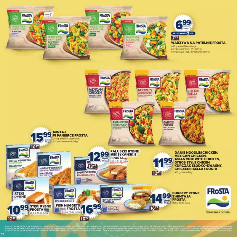 Stokrotka - gazetka promocyjna Katalog Witaj Szkoło!  do poniedziałku 01.09 - strona 40