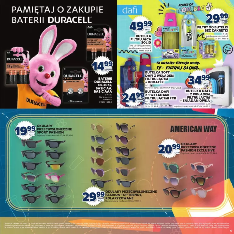 Stokrotka - gazetka promocyjna Katalog Witaj Szkoło!  do poniedziałku 01.09 - strona 17