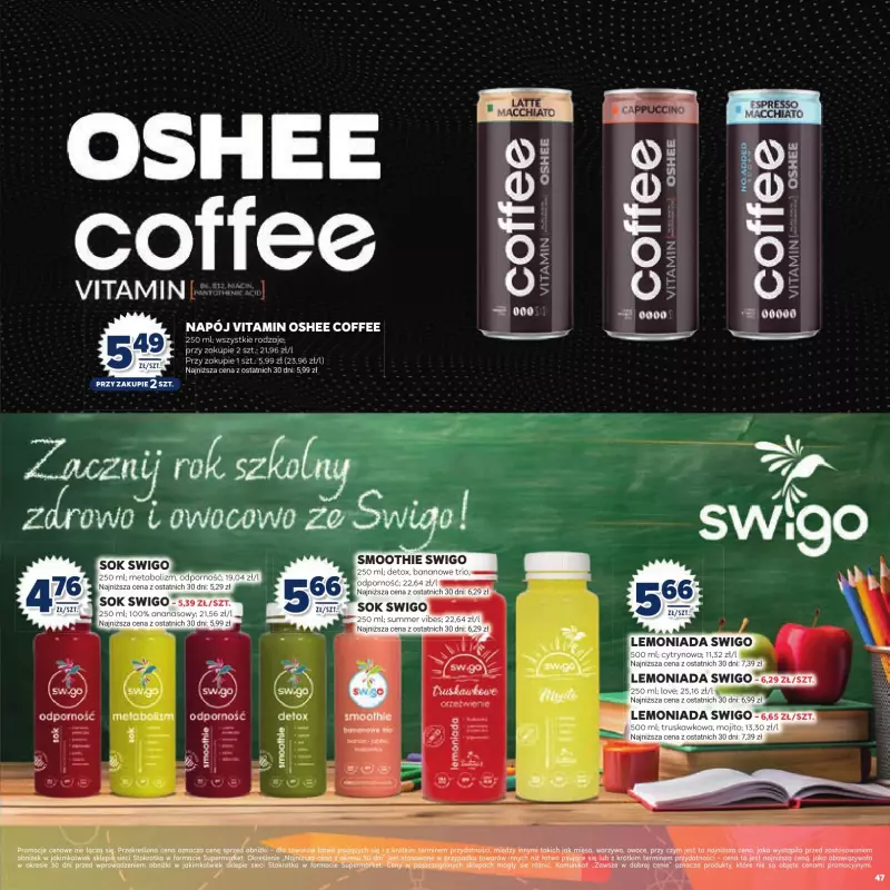 Stokrotka - gazetka promocyjna Katalog Witaj Szkoło!  do poniedziałku 01.09 - strona 47