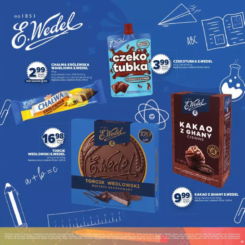 Stokrotka - gazetka promocyjna Katalog Witaj Szkoło!  do poniedziałku 01.09 - strona 23