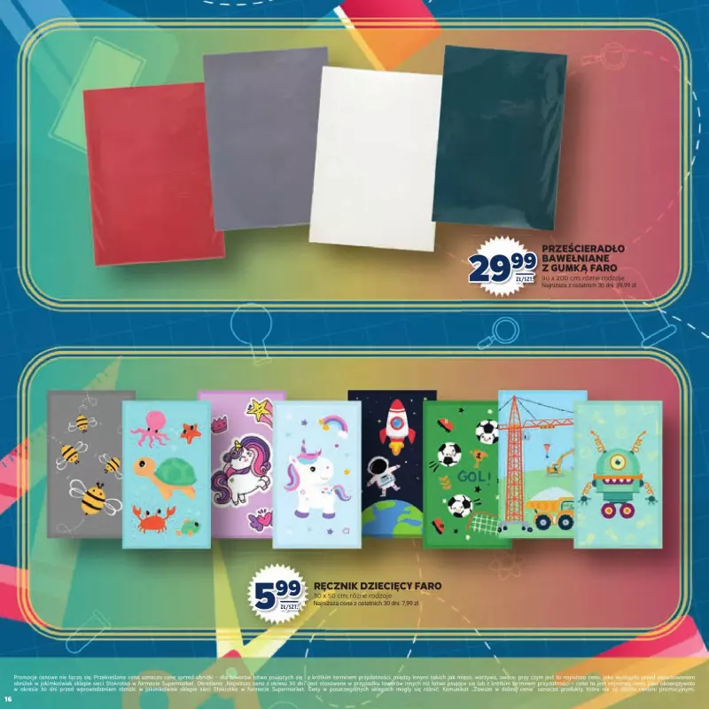 Stokrotka - gazetka promocyjna Katalog Witaj Szkoło!  do poniedziałku 01.09 - strona 16